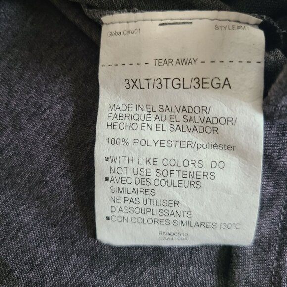 Under Armour 3XLT Gray Tech Tee Men's Short Sleeve Lightweight Active Shirt - Picture 5 of 8